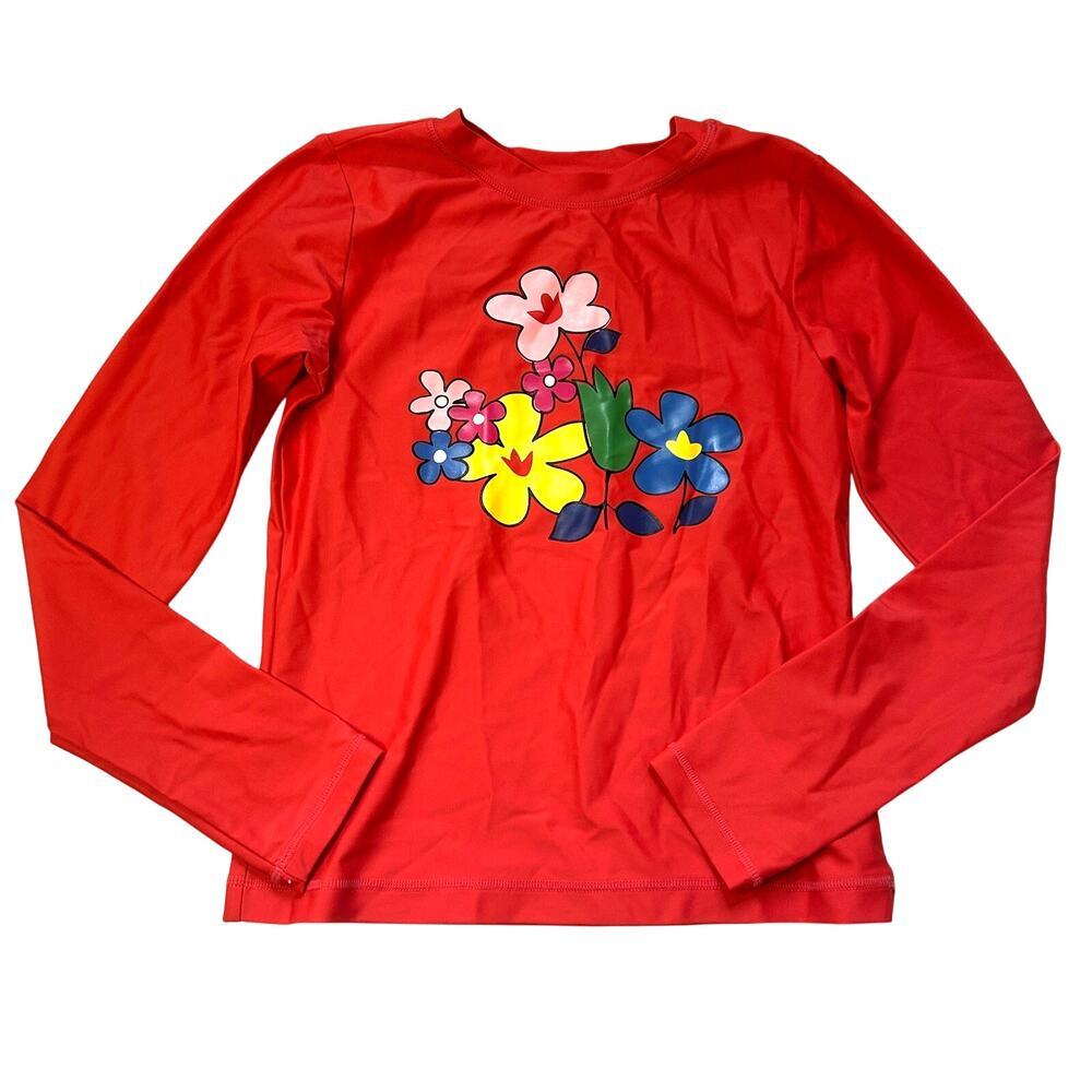 Hanna Andersson Floral Swim Rashguard 150